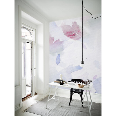 Wall Mural Abstract Watercolor Abstract Blue Painting Art Non-woven wallpaper