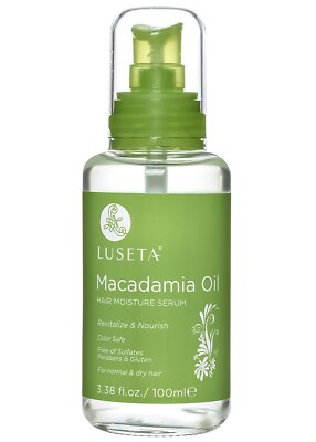 Luseta Macadamia Oil Hair Moisture Serum Natural Sulfate Free Formula