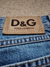 Jeans Dolce & Gabbana D&G ITTIERRE SpA vita alta dritto gamba larga