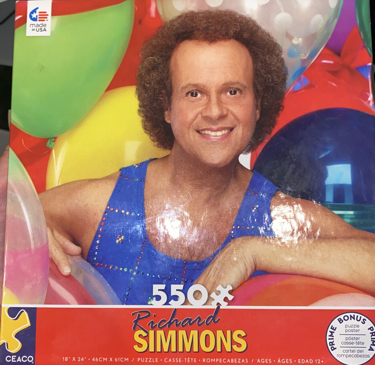 Richard Simmons 550 Piece Jigsaw Puzzle | eBay