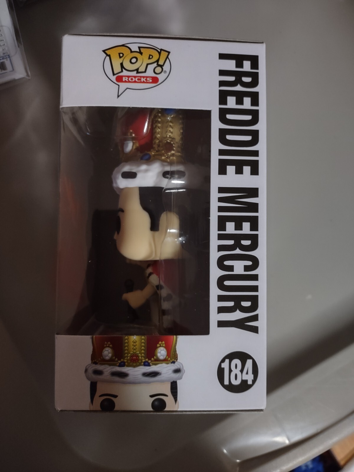 RAMI MALEK SIGNED AUTOGRAPHED QUEEN FREDDIE MERCURY FUNKO POP TOY 184 PROOF RARE
