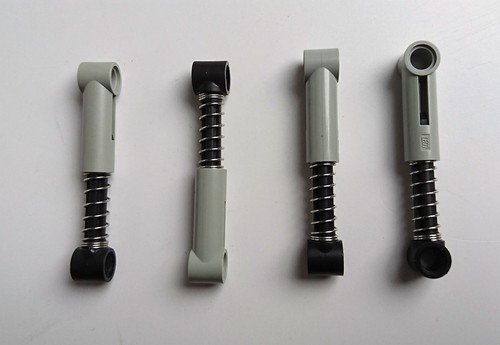 LEGO®  Technic Technik Stoßdämpfer grau 731c01 Federbein 4 Stück