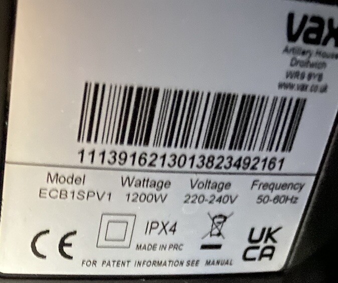 Vax Carpet Cleaner Tool Kit eBay