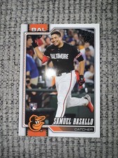 2026 Topps Series 1 Samuel Basallo Baltimore Orioles #104 RC Rookie