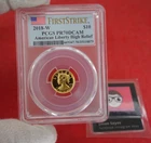 🔥2018-W 1/10 oz Proof American Liberty Gold - PCGS PR70 First Strike USA Flag🔥