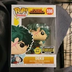 Funko Pop! Vinyl My Hero Academia Deku #596 Entertainment Earth Glow Figure