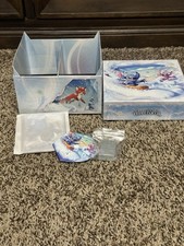Disney Lorcana TCG Winterspell Stitch  Angel Deck Box w/ Dividers. No packs