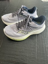 Saucony Women's Ride 17 S10924-110 Running Shoes, Iris/Navy 7 W US