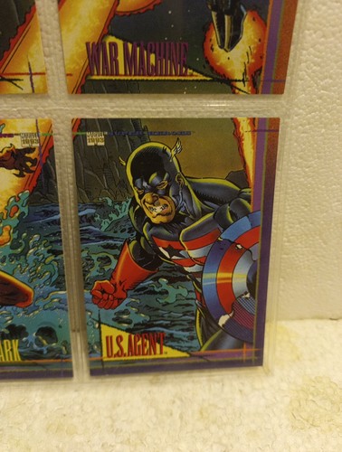 1993 Skybox Marvel Universe Series 4 IV X-men Marvel 9 Card Set, N° 64-72. - Picture 10 of 11