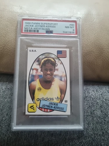 JACKIE JOYNER-KERSEE SUPERSPORT 1988 80 Panini Grade Psa NM MT 8
