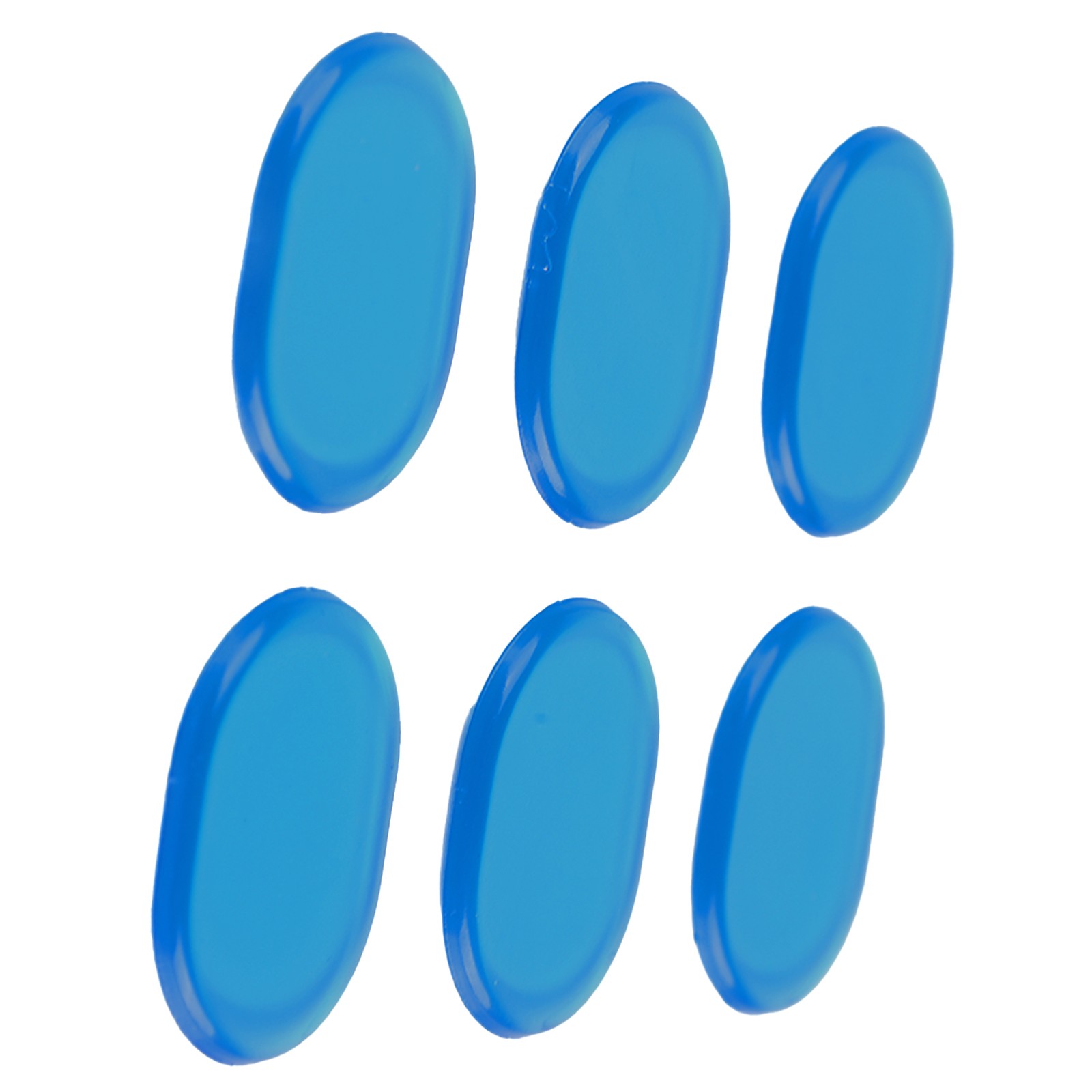 6 Pcs Drum Dampener Silicone Soft Gel Pads Reduce Volume Drum Silencers For