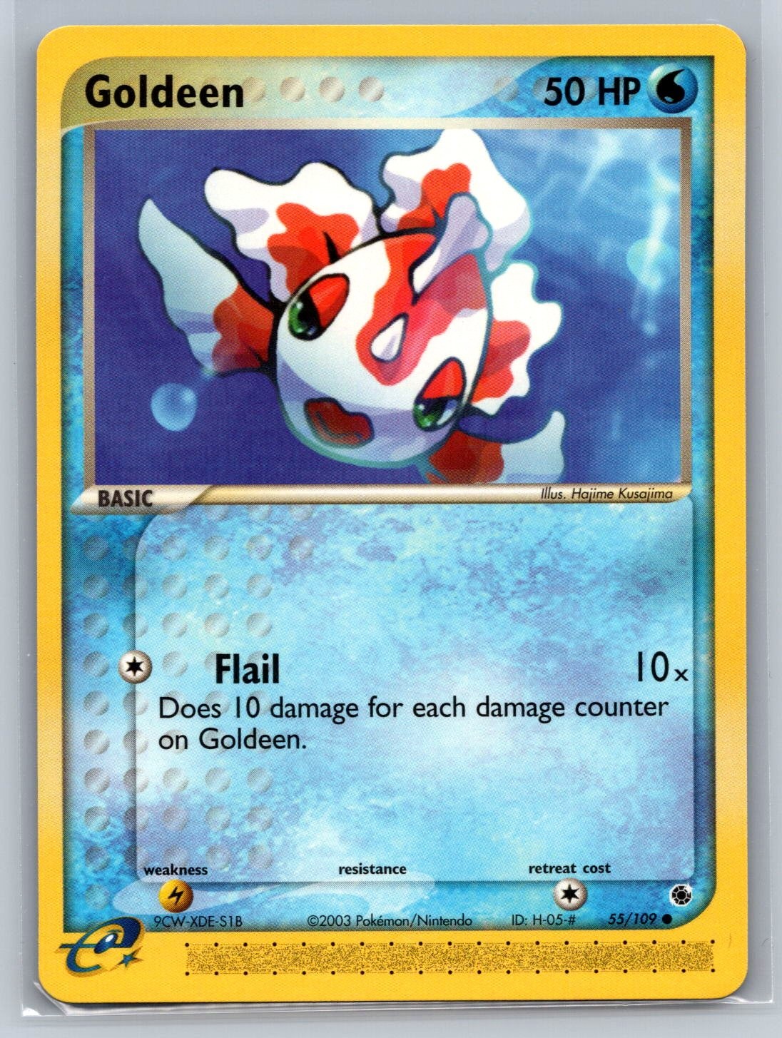 Goldeen Common Ruby and Sapphire 55/109 NM