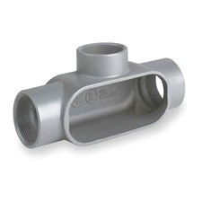 HUBBELL KILLARK T17 Conduit Outlet Body,Iron,Trd Sz 1/2in 2NE39