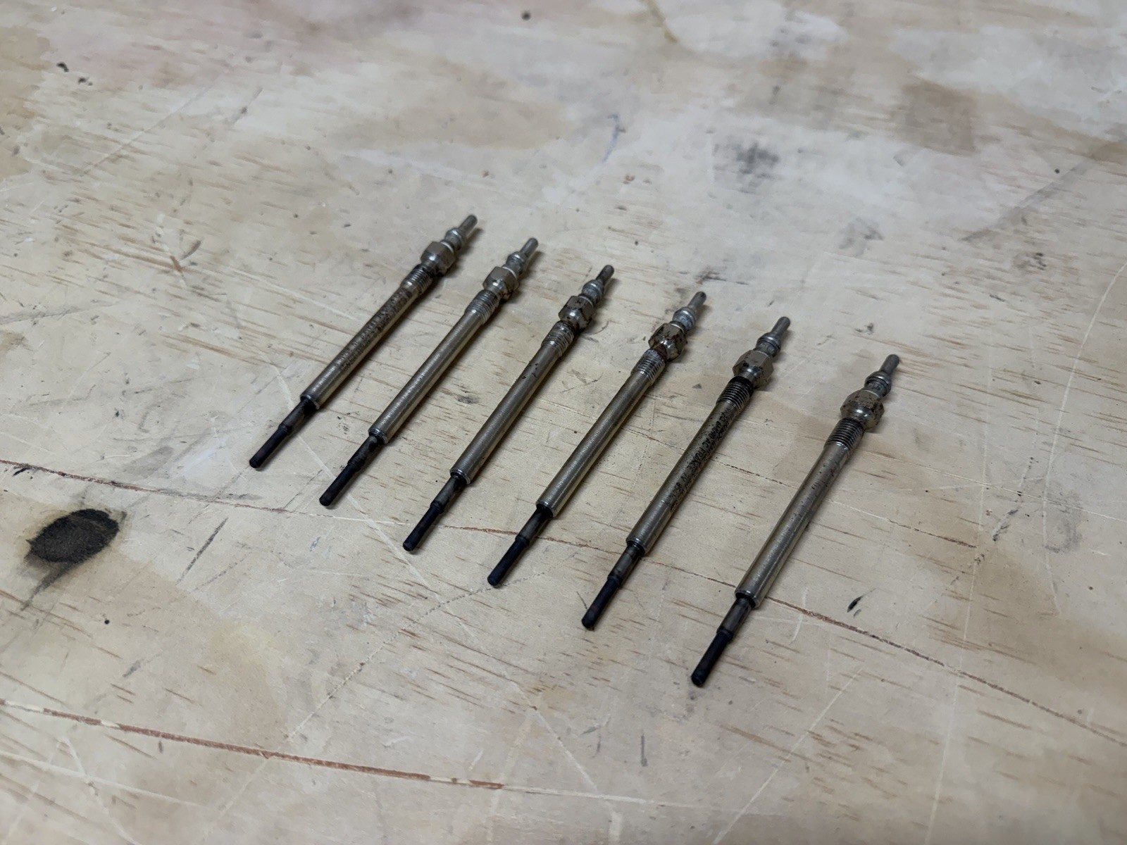 2018 LAND ROVER FORD F150 3.0L DIESEL SET OF 6 GLOW PLUGS 9X2Q6M090AC 250603005