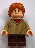 Lego Harry Potter: Ron Weasley Minifigur Aus 75953