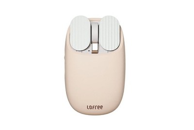 LOFREE Wavy Chips Wireless Mouse Dual-Mode Terrazzo Adjustable DPI Windows MacOS
