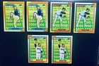 1990 Topps Nolan Ryan 5000 Strikeout 6 Card Lot  Astros Angels Rangers Baseball