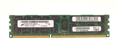 Micron 8GB 2RX4 PC3-12800R-11-11-E2 ECC REG Server Memory MT36JSF1G72PZ-1G6M1FG