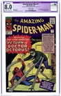 Amazing Spider-Man UK Price Variant #11UK CGC 8.0 RESTORED 1963 4553018002