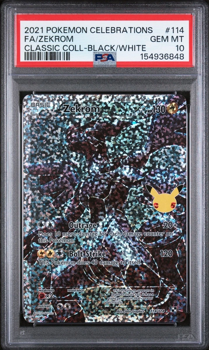 Zekrom 114/114 Celebrations: Classic Collection for sale | eBay