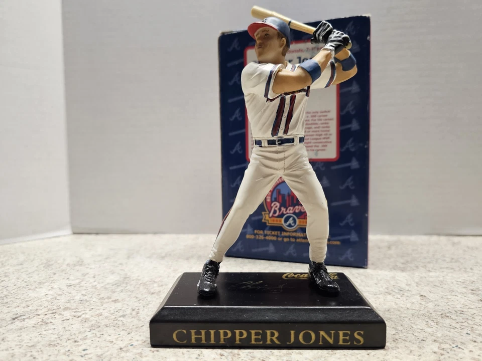 Estatua de jugador de la SGA Chipper Jones Atlanta Braves MLB 2006 #'D Foto 3 de 4