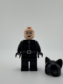 LEGO Batman Catwoman Minifigure bat003 + Motorcycle 7779 Dragster Pursuit 2006