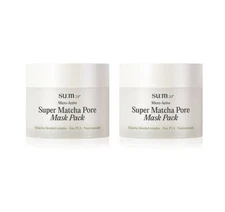 2 x Su:m37 Micro-Active Super Matcha Pore Mask Pack 100ml from Korea