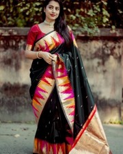 Indian Bollywood Sari Wedding Party Wear Saree Women Blouse Pakistani Designer