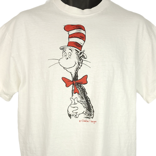 Cat In The Hat T Shirt Vintage 90s Dr 