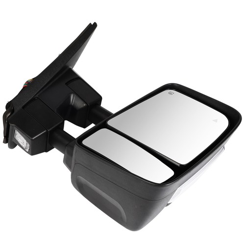 Power Heated BSM Memory Towing Mirrors Puddle Lamp For 2017-2021