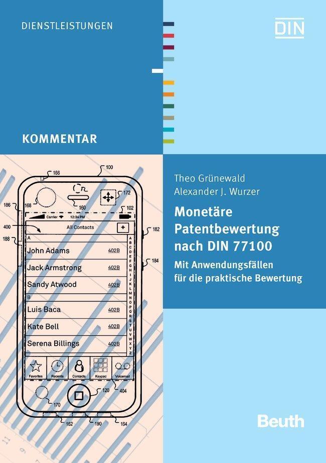 Thumbnail - Monetäre Patentbewertung Nach Din 77100 Theo Grünewald (u. A.)