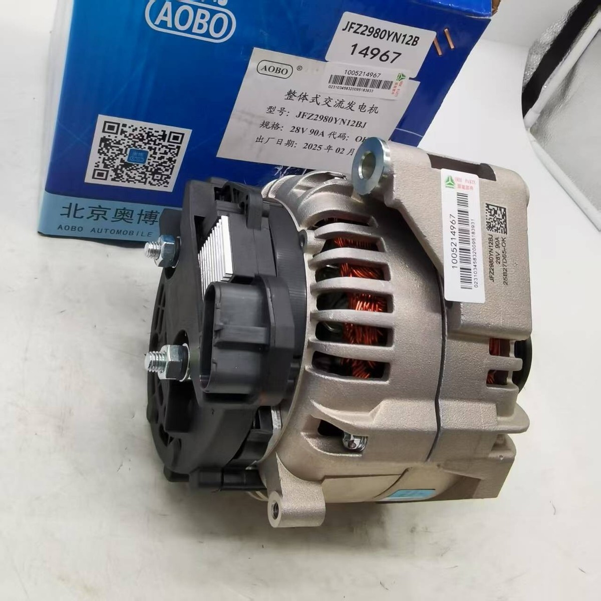 ちんたこ SIONTRUCK engine Alternator 1005214967 JFZ2980YN12BJ 28V 90A