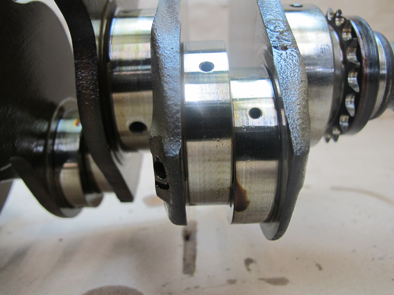 03-10 BENTLEY CONTINENTAL GTC GT FLYING SPUR 6.0L ENGINE CRANKSHAFT UNIT 163k