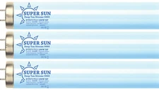 Super Sun Deep Tan Xtreme 9000 F71T12 100W Bi-pin Tanning Lamps, HOT & Twisted!