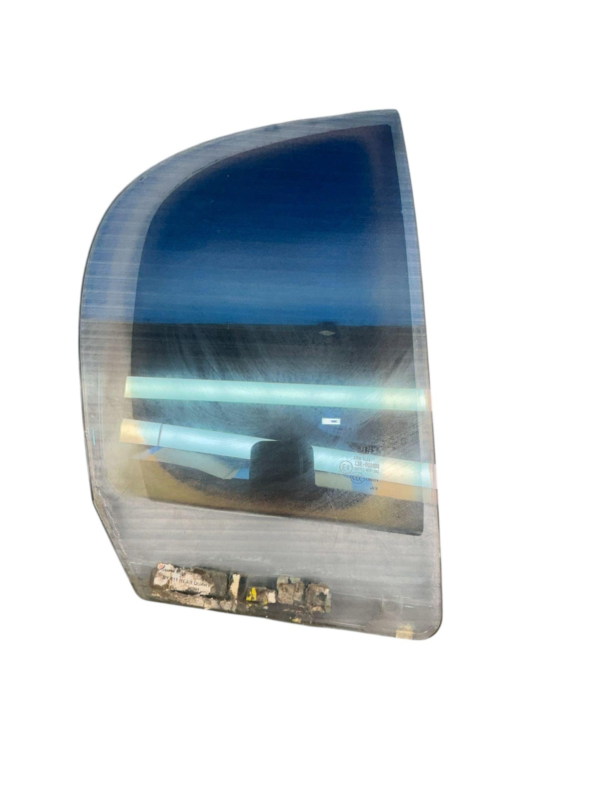 2006-2012 BENTLEY CONTINENTAL GT REAR RIGHT SIDE DOOR VENT WINDOW GLASS TINTED