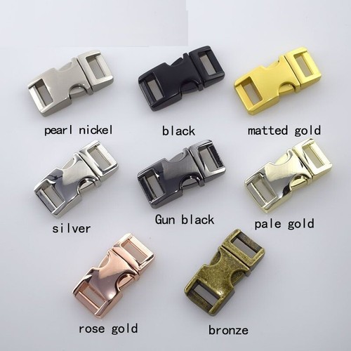 5 piezas hebillas de metal curvas de liberación lateral broches clips para para mochilas | eBay