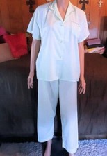 Heiress Vintage Pajamas Set Size 36 - Pretty Light Green - Night Top  Pants