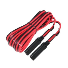 12FT SAE to SAE Extension Cable 16AWG- SAE Extension Cord SAE 2Pin Bullet Qui...