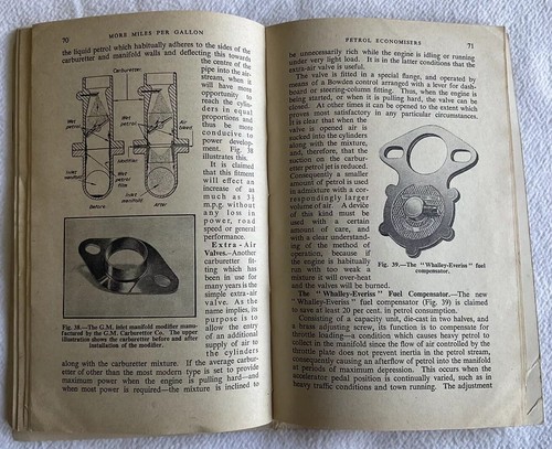 Vintage “More Miles Per Gallon” Reduce Petrol Consumption F.J. Camm, Newnes 1957 - Foto 15 di 24