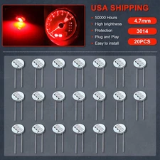 20x Upgrade Red LED Light KIT Cluster Gauge Repair For 03 04 05 06 GMC Backlight