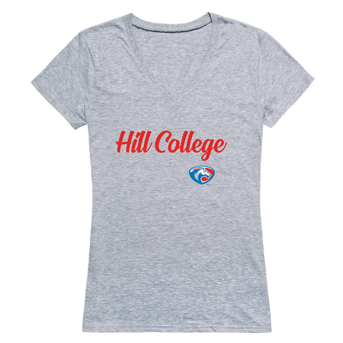 Hill College Rebels NCAA Script Tee Womens Vintage T-Shirt