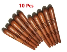 10 Pcs Massage Wooden Stick Reflexology Traditional Thai Tool Hand Foot Healthy