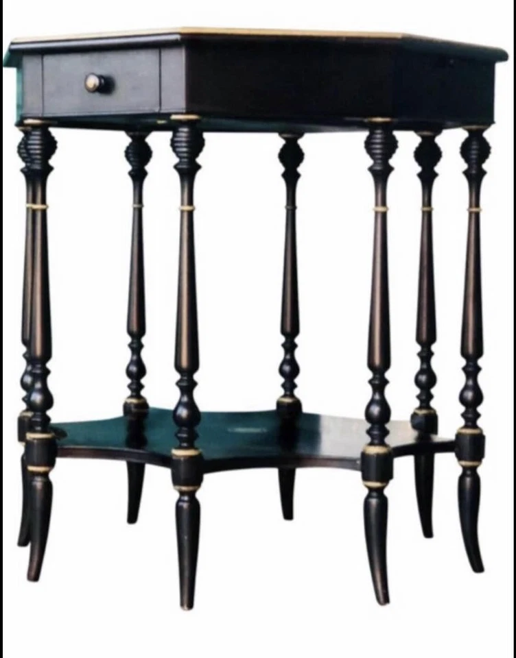 Mesa Thomasville Furniture Ernest Hemingway RAJ EH pieza de coleccionista! Foto 2 de 4