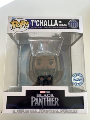 Marvel Funko Pop - T'Challa on Throne - Wakanda Forever - No. 1113 - Special