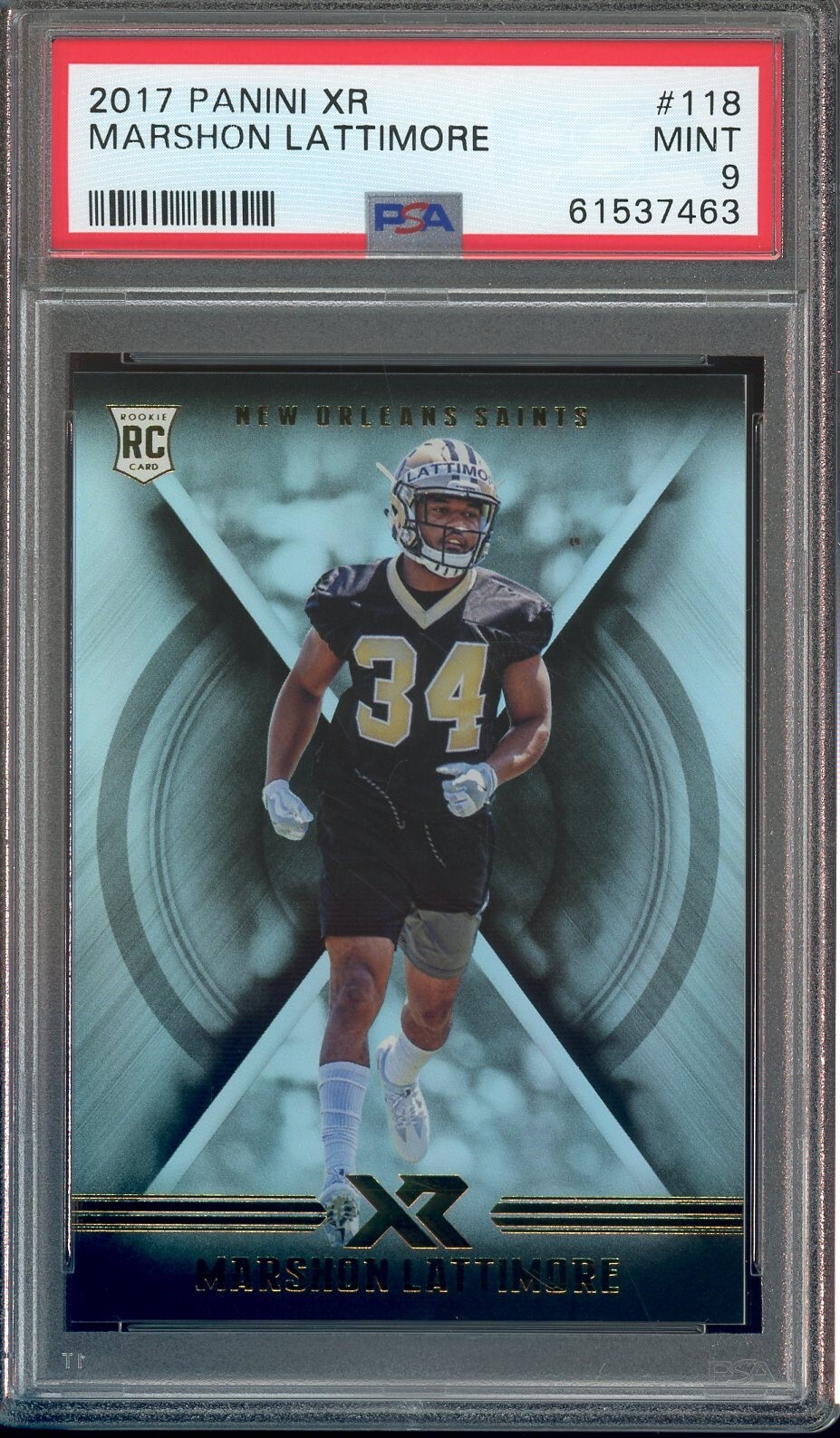 Marshon Lattimore Panini XR #118 Base