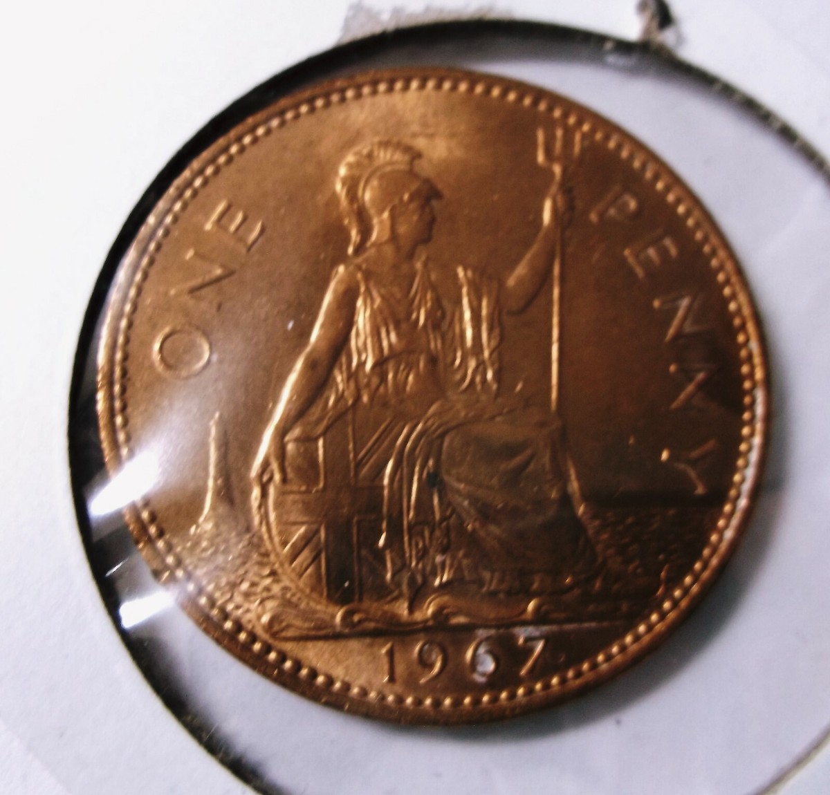 1967 One Penny Great Britain BU | eBay