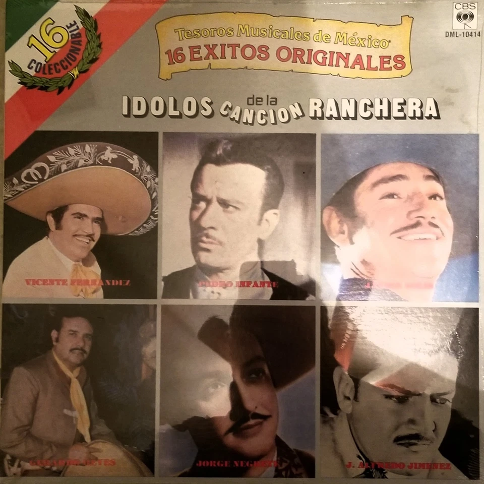 Tesoros Musicales De Mexico De Los Idolos De La Cancion Ranchera Lp - Image 2 of 2