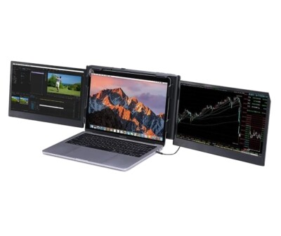 NHT P2 PRO Portable 13.3'' LED Tri Screen Monitor Extend