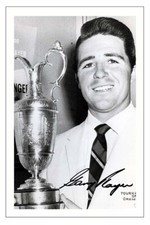 GARY PLAYER GOLF SIGNED AUTOGRAPH PHOTO PRINT THE BRITISH OPEN CHAMPION