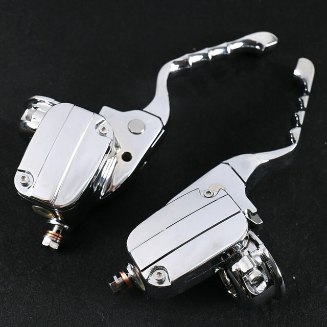 US Chrome Handlebar Control With Hydraulic Clutch For Harley 1416